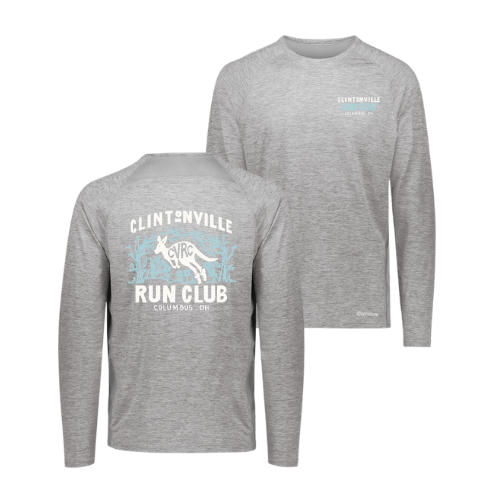 Clintonville Run Club - Holloway Electrify Long Sleeve Tee Powered by Coolcore® - 222570 - LCFB