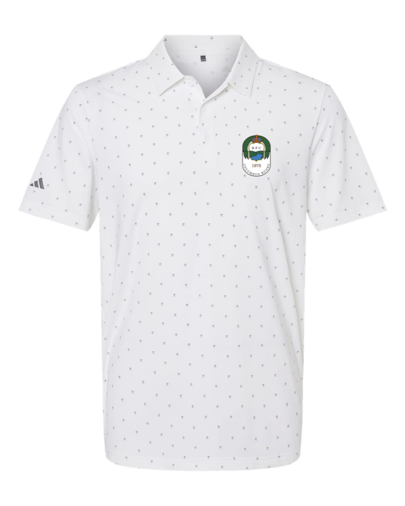 Columbus Rugby - Adidas - Men's Ultimate365 Pine Tree Polo - A574 - Crest