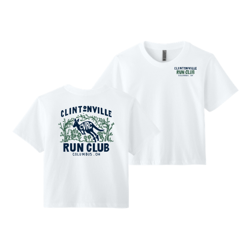 Clintonville Run Club - Next Level Apparel - Women’s Heavyweight Boxy Tee - NL7610 - LCFB