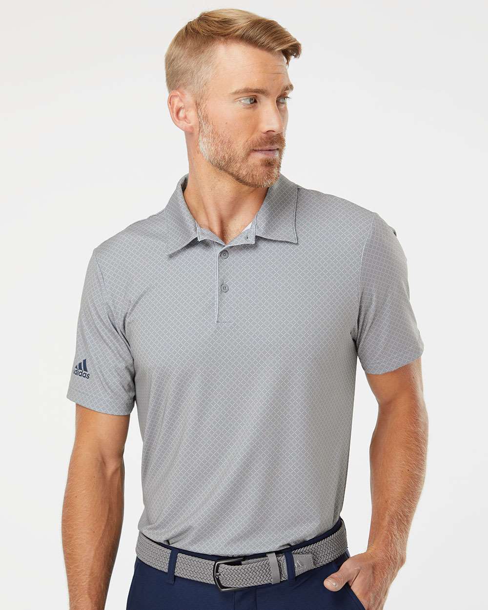 Adidas - Diamond Dot Print Polo - A498