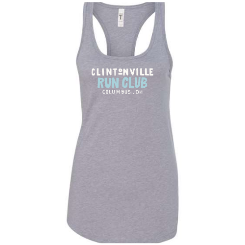 Clintonville Run Club - Next Level - Women's Ideal Racerback Tank Top - 1533 - FFT