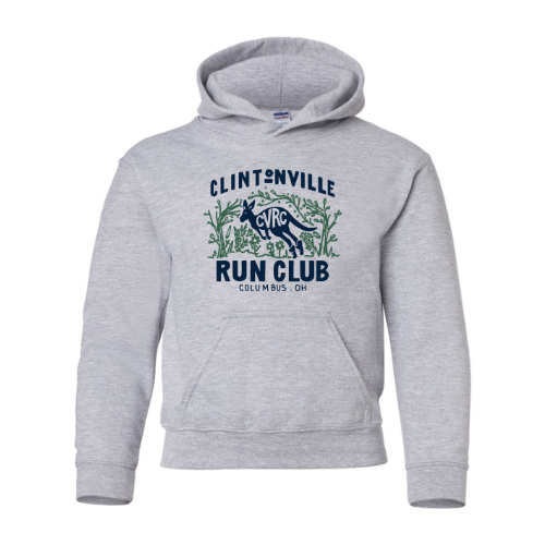 Clintonville Run Club - Gildan - Youth Heavy Blend™ Hooded Sweatshirt - 18500B - FFK