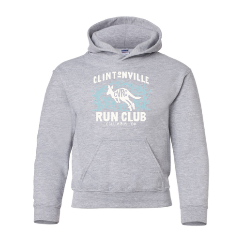 Clintonville Run Club - Gildan - Youth Heavy Blend™ Hooded Sweatshirt - 18500B - FFK