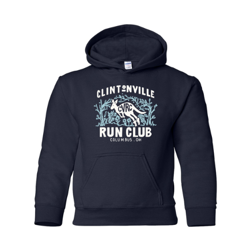 Clintonville Run Club - Gildan - Youth Heavy Blend™ Hooded Sweatshirt - 18500B - FFK