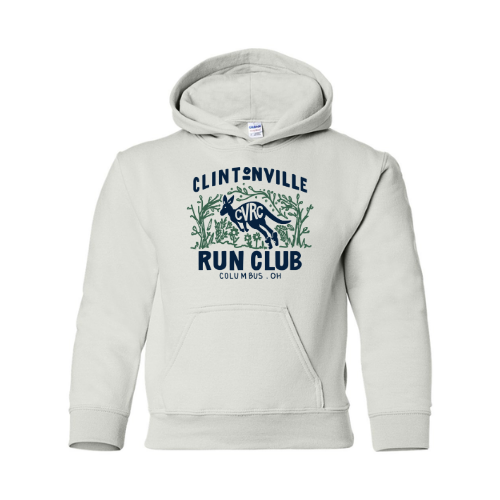 Clintonville Run Club - Gildan - Youth Heavy Blend™ Hooded Sweatshirt - 18500B - FFK