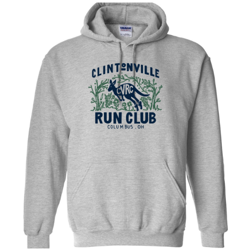 Clintonville Run Club - Gildan - Unisex Heavy Blend™ Hooded Sweatshirt - 18500 - FFK