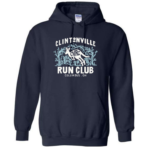 Clintonville Run Club - Gildan - Unisex Heavy Blend™ Hooded Sweatshirt - 18500 - FFK