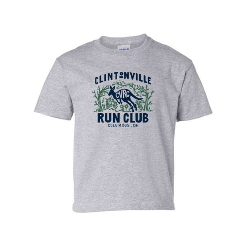 Clintonville Run Club - Gildan - Youth Ultra Cotton® T-Shirt - 2000B - FFK