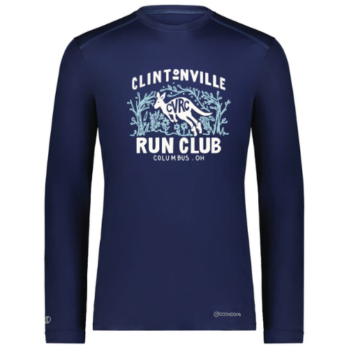 Clintonville Run Club - Holloway - Essential Long Sleeve Tee Powered by Coolcore® - 222138 - FFK