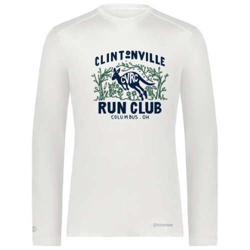 Clintonville Run Club - Holloway - Essential Long Sleeve Tee Powered by Coolcore® - 222138 - FFK