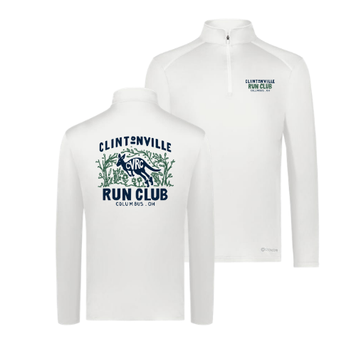 Clintonville Run Club - Holloway - 1/4 Zip Pullover Powered by Coolcore® - 222140 - LCFB
