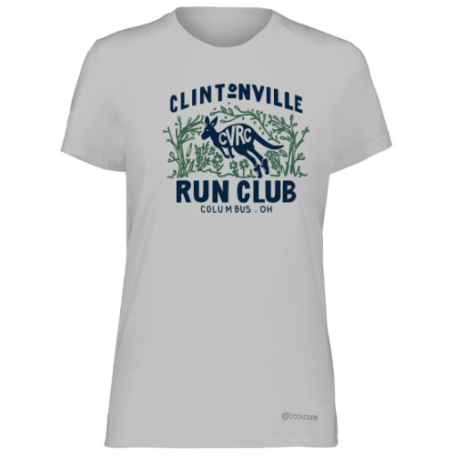 Clintonville Run Club - Holloway - Ladies Essential Tee Powered by Coolcore® - 222336 - FFK