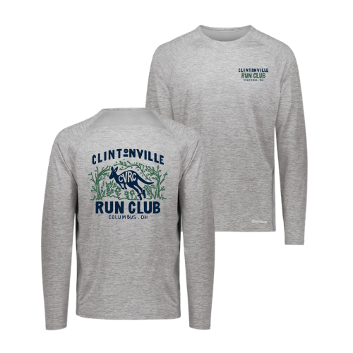 Clintonville Run Club - Holloway Electrify Long Sleeve Tee Powered by Coolcore® - 222570 - LCFB