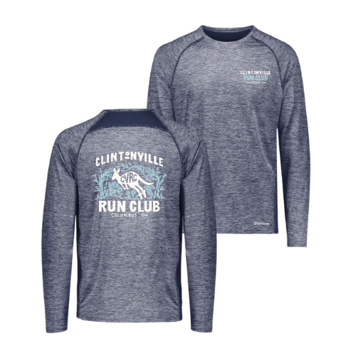 Clintonville Run Club - Holloway Electrify Long Sleeve Tee Powered by Coolcore® - 222570 - LCFB