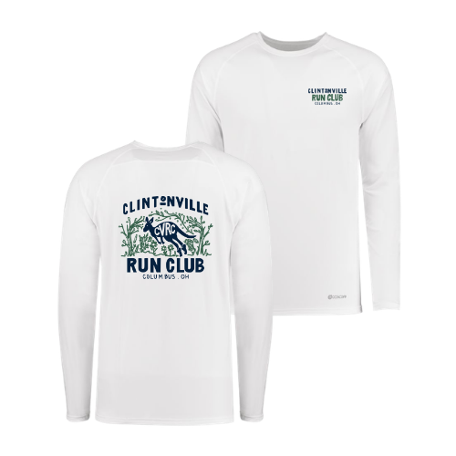 Clintonville Run Club - Holloway Electrify Long Sleeve Tee Powered by Coolcore® - 222570 - LCFB