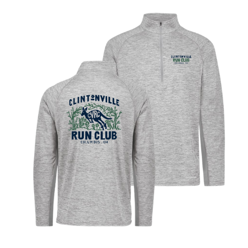 Clintonville Run Club - Holloway - Electrify 1/2 Zip Pullover Powered by Coolcore® - 222574 - LCFB