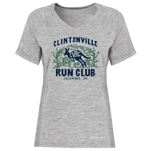 Clintonville Run Club - Holloway Ladies Electrify Tee Powered by Coolcore® - 222771 - FFK
