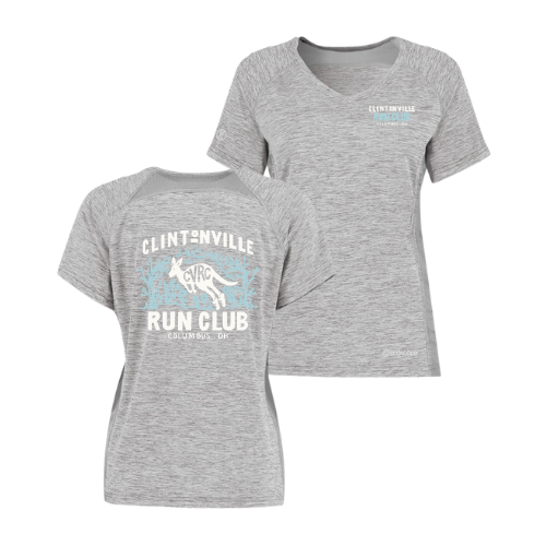 Clintonville Run Club - Holloway Ladies Electrify Tee Powered by Coolcore® - 222771 - LCFB