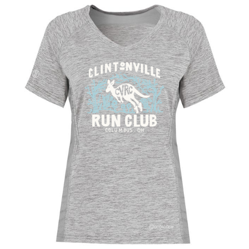 Clintonville Run Club - Holloway Ladies Electrify Tee Powered by Coolcore® - 222771 - FFK
