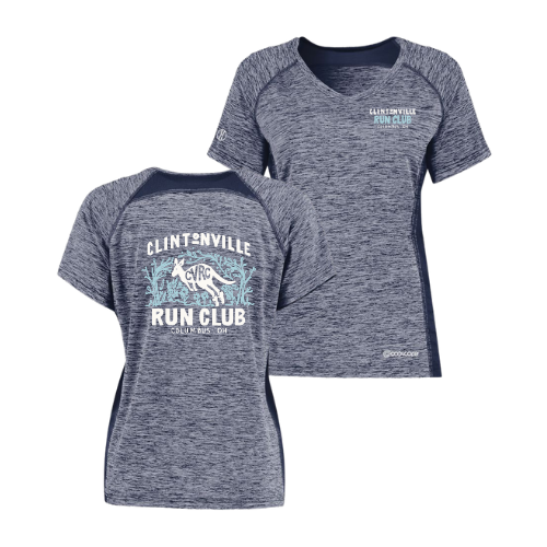 Clintonville Run Club - Holloway Ladies Electrify Tee Powered by Coolcore® - 222771 - LCFB