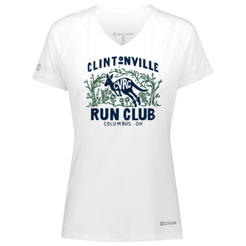 Clintonville Run Club - Holloway Ladies Electrify Tee Powered by Coolcore® - 222771 - FFK