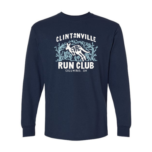 Clintonville Run Club - Gildan - Unisex Ultra Cotton® Long Sleeve T-Shirt - 2400 - FFK