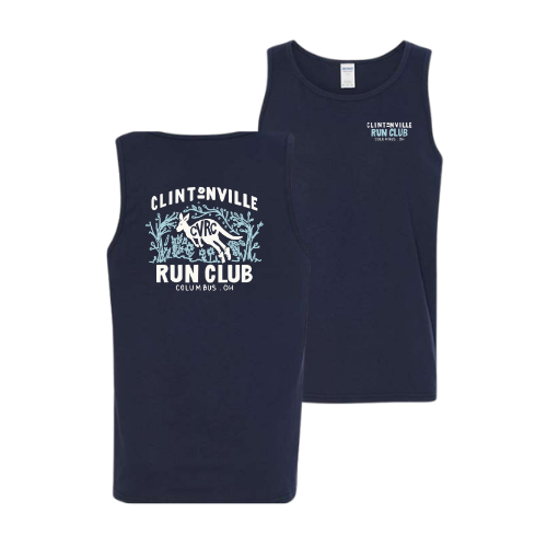 Clintonville Run Club - Gildan - Unisex Heavy Cotton™ Tank Top - 5200 - LCFB
