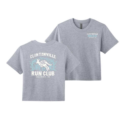 Clintonville Run Club - Next Level Apparel - Women’s Heavyweight Boxy Tee - NL7610 - LCFB