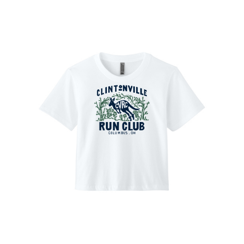 Clintonville Run Club - Next Level Apparel - Women’s Heavyweight Boxy Tee - NL7610 - FFK