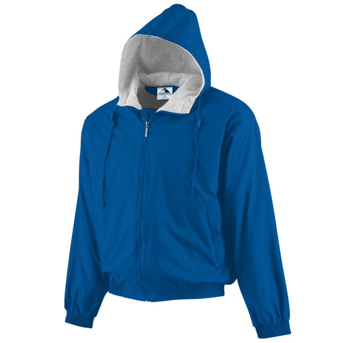 AUGUSTA SPORTSWEAR - HOODED TAFFETA JACKET/FLEECE LINED