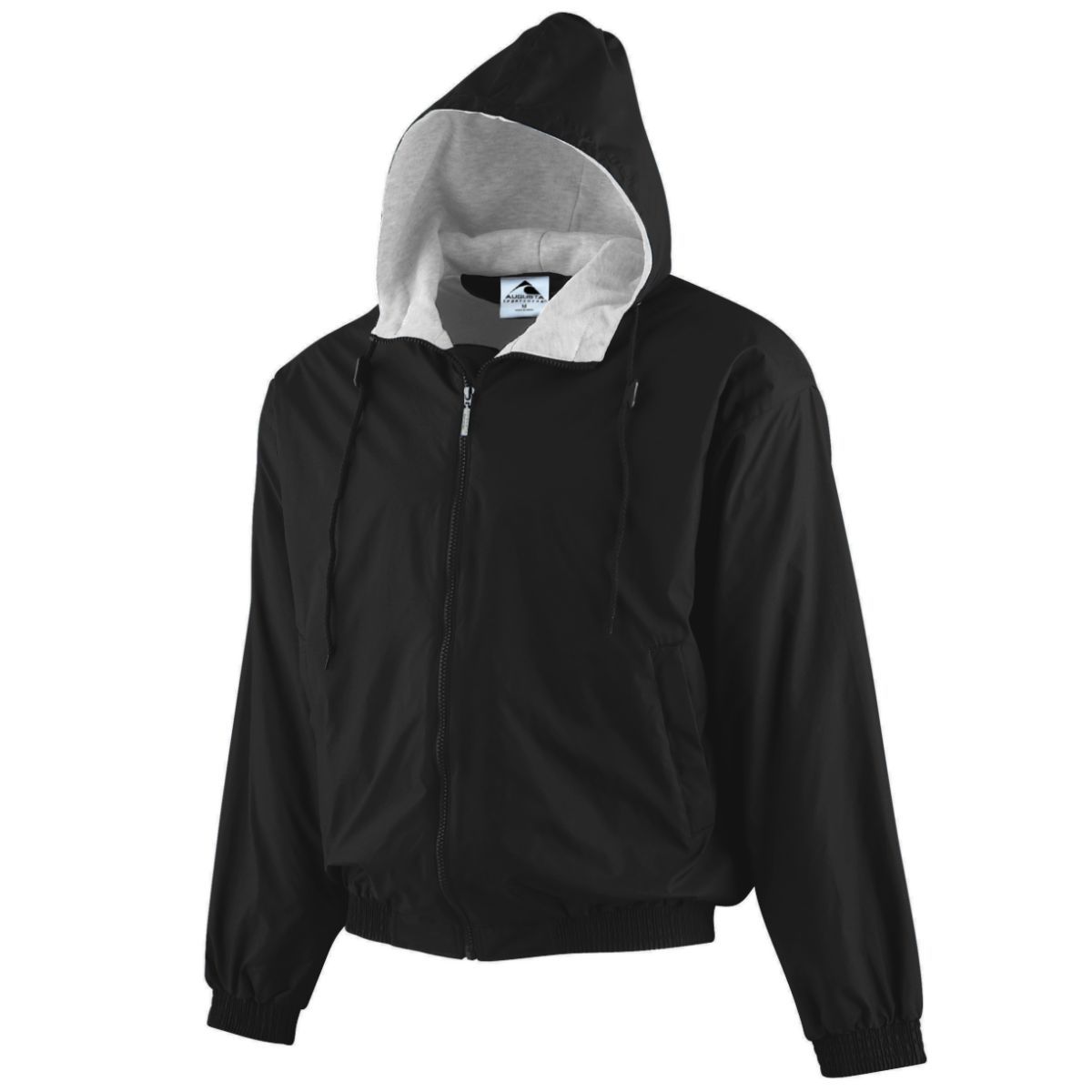 AUGUSTA SPORTSWEAR - HOODED TAFFETA JACKET/FLEECE LINED