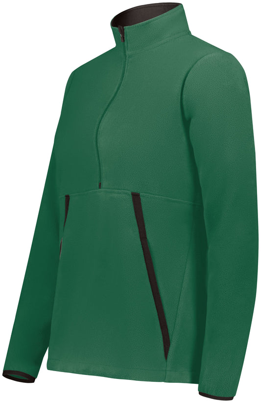 AUGUSTA SPORTSWEAR - LADIES CHILL FLEECE 2.0 1/2 ZIP PULLOVER