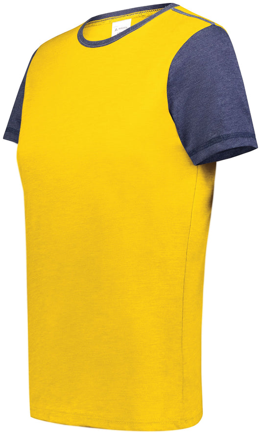 AUGUSTA SPORTSWEAR - LADIES GAMEDAY VINTAGE RINGER TEE