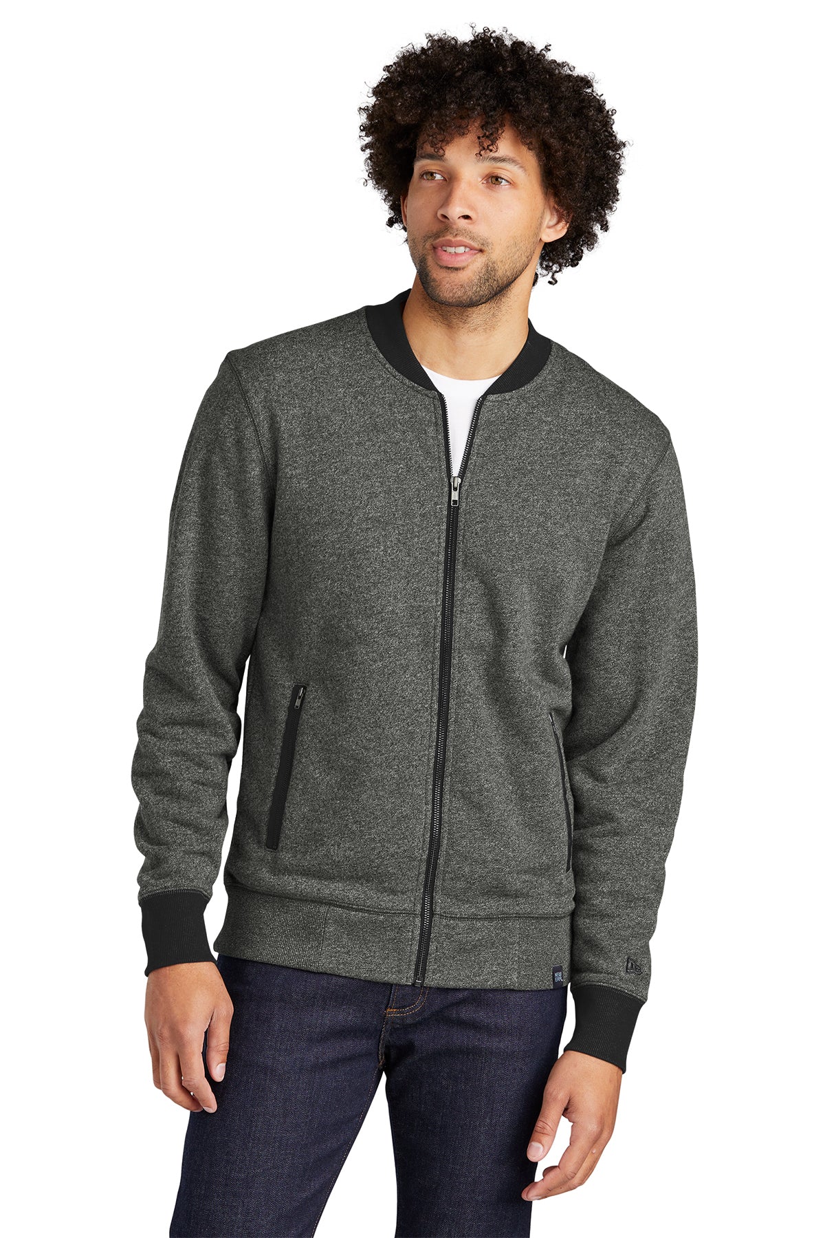 New Era® - French Terry Baseball Full-Zip - NEA503