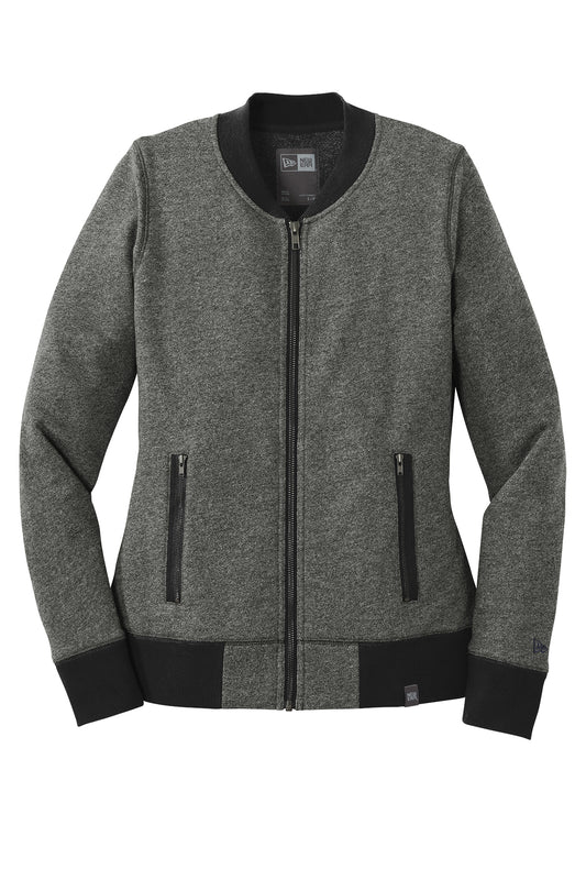 New Era® - Ladies French Terry Baseball Full-Zip - LNEA503
