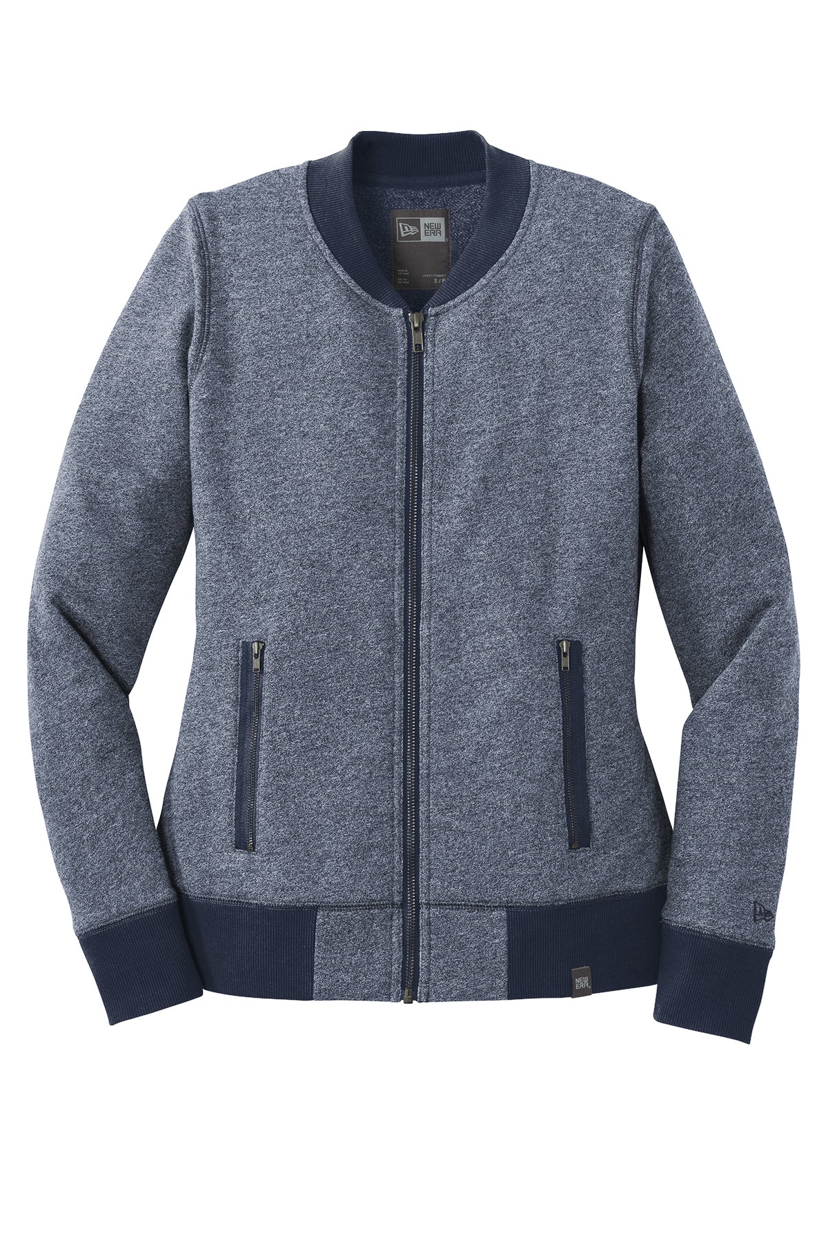 New Era® - Ladies French Terry Baseball Full-Zip - LNEA503