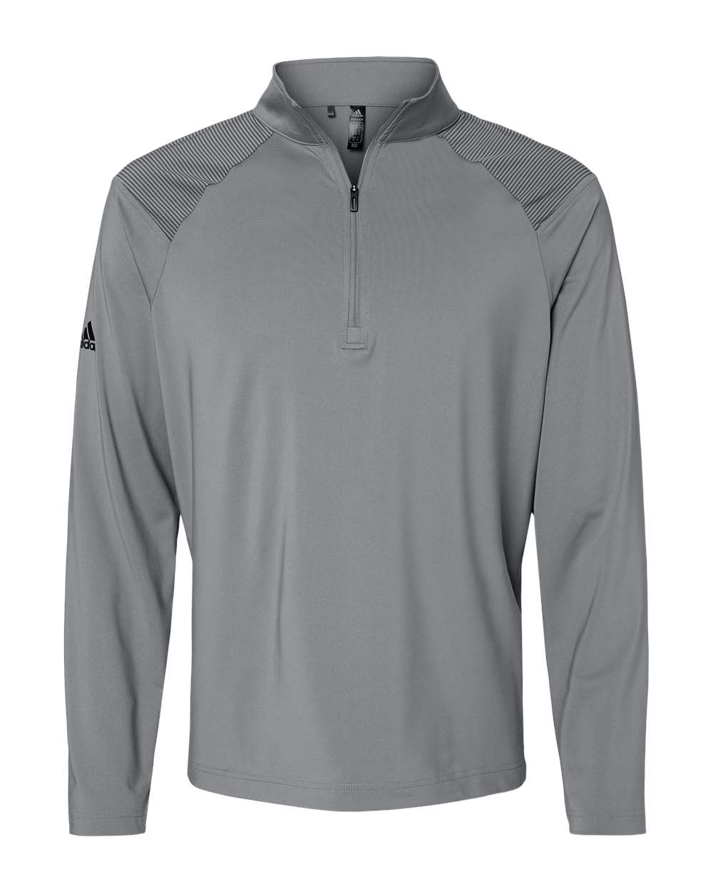 Adidas - Shoulder Stripe Quarter-Zip Pullover - A520