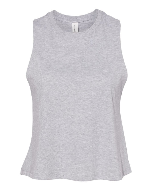 BELLA + CANVAS - Women's Racerback Cropped Tank - 6682