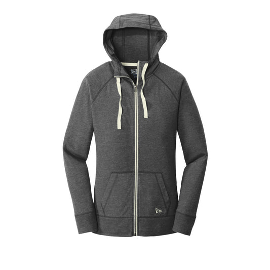 New Era® - Ladies Sueded Cotton Blend Full-Zip Hoodie - LNEA122